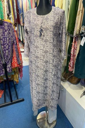 Handpainted kurta set prismthestore