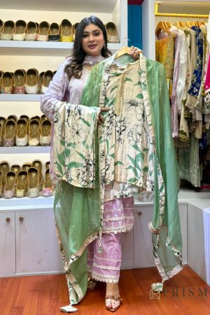 Amalia Printed Green